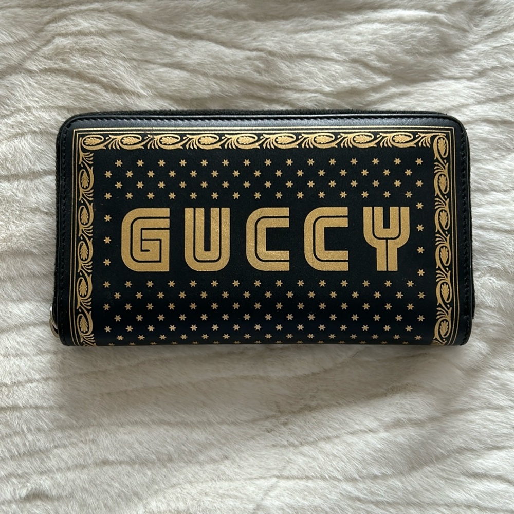 Gucci “Guccy” Sega Wallet